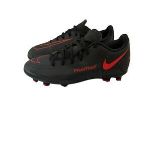 Nike Shoes Phantom GT Club Firm Ground Soccer Cleats Red Black Size Youth 1
